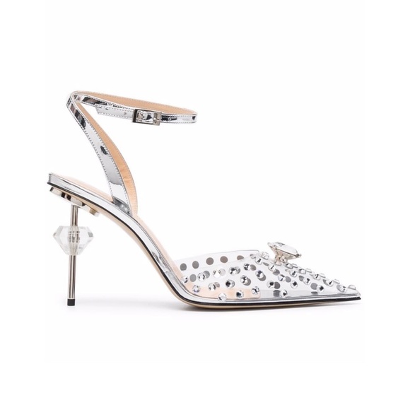 SOLD Mach & Mach Double Diamond Heels - Picture 2 of 9